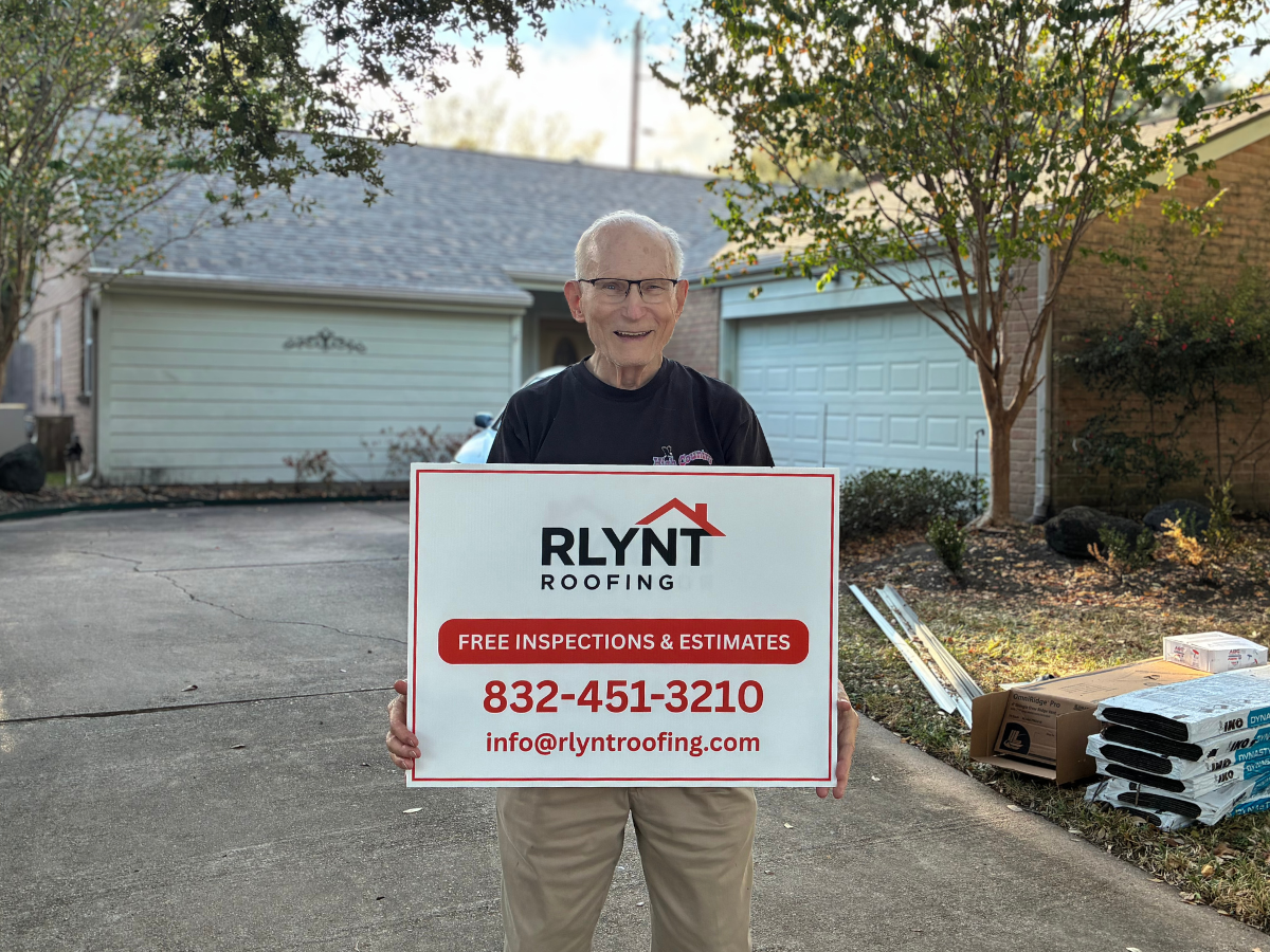 Happy homeowner