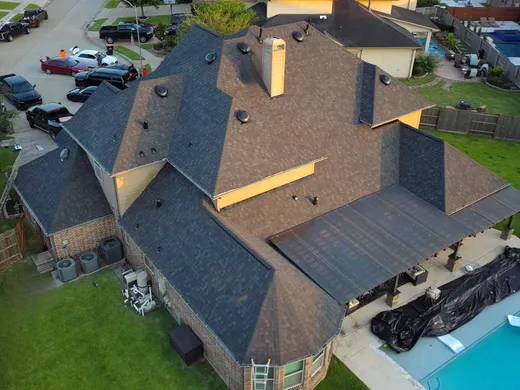 After — full roof replacement in Greater Houston by Rlynt Roofing