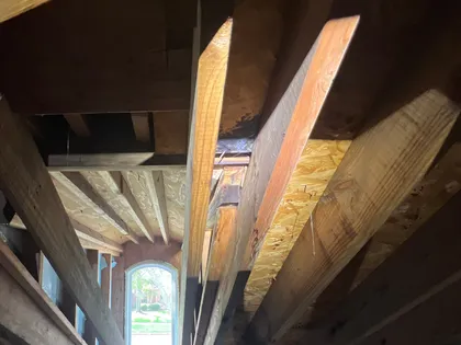 Before — Roof leak repair bellew in Greater Houston