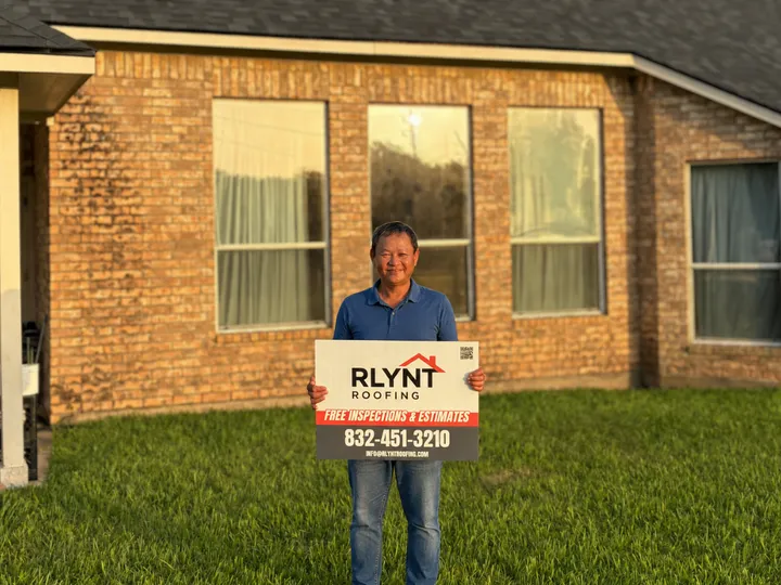 Rlynt Roofing project in Missouri City, TX