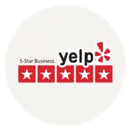 Yelp 5.0 star rating